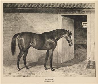 (DERRYDALE PRESS.) Vosburgh, Walter Spencer. Cherished Portraits of Thoroughbred Horses from the Collection of William Woodward.